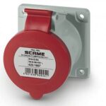 Scame 313.1647 Connector 3P+N+E 16A Red Parts Distributor Scame 313.1647 Connector 3P+N+E 16A Red