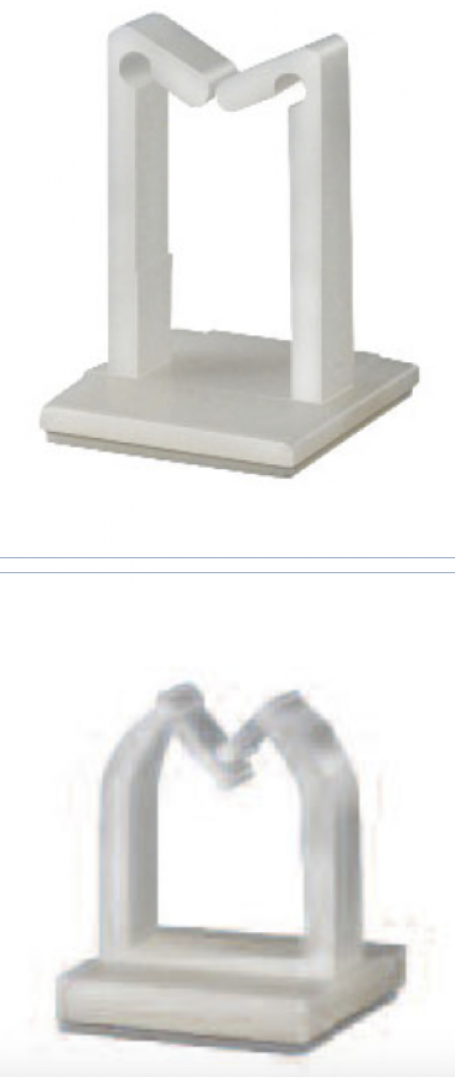 4271 Heyco Natural CH RA-72 Adhesive Back Mount HEYClip? Cable Holder Parts Distributor 4271 Heyco Natural CH RA-72 Adhesive Back Mount HEYClip? Cable Holder