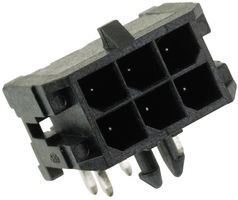43045-0600 Molex Connector 6POS 3MM RT ANG TIN Parts Distributor 43045-0600 Molex Connector 6POS 3MM RT ANG TIN