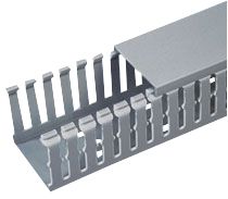 F1X3LG6 Panduit Type F Narrow Slot Wiring Duct, 1 in Parts Distributor F1X3LG6 Panduit