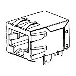 44050-0003 Molex Connector RJ-45 8 Terminal 1 Port Cat 5 Parts Distributor 44050-0003 Molex Connector RJ-45 8 Terminal 1 Port Cat 5 - Image 2