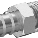 44555K133 Brass Low-Pressure Barbed Tube Fitting
