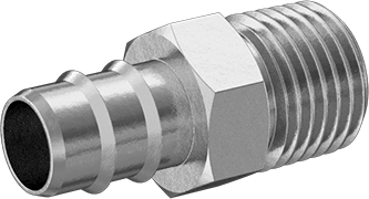 44555K133 Brass Low-Pressure Barbed Tube Fitting Parts Distributor 44555K133 Brass Low-Pressure Barbed Tube Fitting