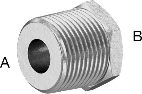 4464K268 Steel Threaded Pipe Fitting Parts Distributor 4464K268 Steel Threaded Pipe Fitting