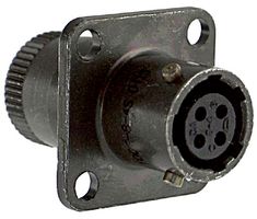 PT00CP14-18S Amphenol Connector MIL-C-26482 Circular SKT 18 POS Crimp ST Wall Mount 18 Terminal 1 Port Parts Distributor PT00CP14-18S Amphenol