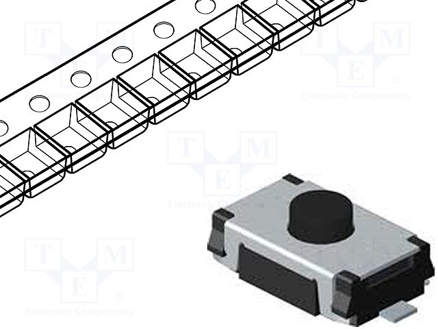 DIPTRONICS TAEF-25K-V-T/R Microswitch Parts Distributor TAEF-25K-V-T/R Diptronics
