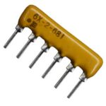 BOURNS 4606X-102-681 Resistor Network 680 OHM 6-SIP Parts Distributor BOURNS 4606X-102-681 Resistor Network 680 OHM 6-SIP