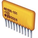 4609X-101-473 Bourns Resistor Network 47KOhm 2% Bussed 9Pin Parts Distributor 4609X-101-473 Bourns Resistor Network 47KOhm 2% Bussed 9Pin