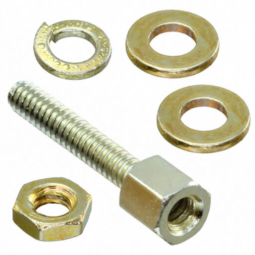 4750-8 RAF Electronic Hardware  Jackscrew Socket 4-40 Socket, 4-40 Screw