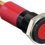 Q6F7BXXR02E Apem LED Panel Mount Indicator 2VDC 6mm Parts Distributor Q6F7BXXR02E APEM
