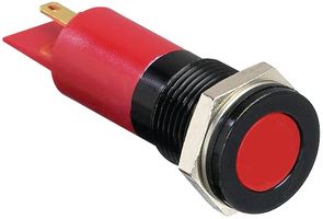 Q6F7BXXR02E Apem LED Panel Mount Indicator 2VDC 6mm Parts Distributor Q6F7BXXR02E APEM