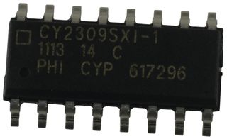CY2309SXI-1 Cypress Clock Buffer 3.3V 16SOIC Parts Distributor CY2309SXI-1 Cypress