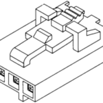50-57-9403 MOLEX RECEPTACLE HOUSING 3 POSITION, 1ROW, 2.54MM Parts Distributor 50-57-9403 MOLEX RECEPTACLE HOUSING 3 POSITION