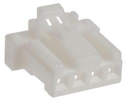 Molex 5023510400 Connector Wire-to-Board Receptacle Housing, Single Row, 4 Circuits, Natural Parts Distributor Molex 5023510400 Connector Wire-to-Board Receptacle Housing