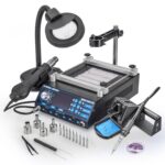 X-Tronic Model 5040 Soldering Iron Station, Hot Air & and Preheating Station Parts Distributor X-Tronic Model 5040 Soldering Iron Station