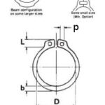 5100-100 Waldes-Truarc External Retaining Ring With Lugs D: 0.925″ , T: 0.042 Parts Distributor 5100-100 Waldes-Truarc External Retaining Ring With Lugs D: 0.925"