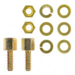 5205817-1 TE Connectivity Jackscrew Socket 4-40 Socket, 4-40 Screw Parts Distributor 5205817-1