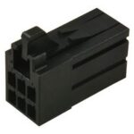 1-1318119-3 TE Connectivity Connector Housing 6 Position Parts Distributor 1-1318119-3 TE Connectivity Connector Housing 6 Position