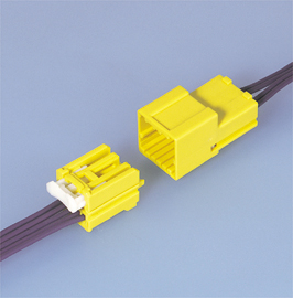 54550415 Aptiv / Delphi Connector Automotive 4 Way Yellow Parts Distributor 54550415 Aptiv / Delphi Connector Automotive 4 Way Yellow
