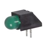 550-2207F Dialight LED PCB Mount 5mm Green 10mcd Radial