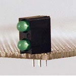 DIALIGHT 553-0711-106 LED Bi-Level Uni-Color Green/Red 565nm/635nm 4-Pin Parts Distributor DIALIGHT 553-0711-106 LED Bi-Level Uni-Color Green/Red 565nm/635nm 4-Pin