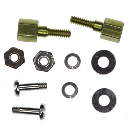 5552568-1 TE Connectivity Jackscrew Socket, Slotted 4-40 Socket, 4-40 Screw Parts Distributor 5552568-1