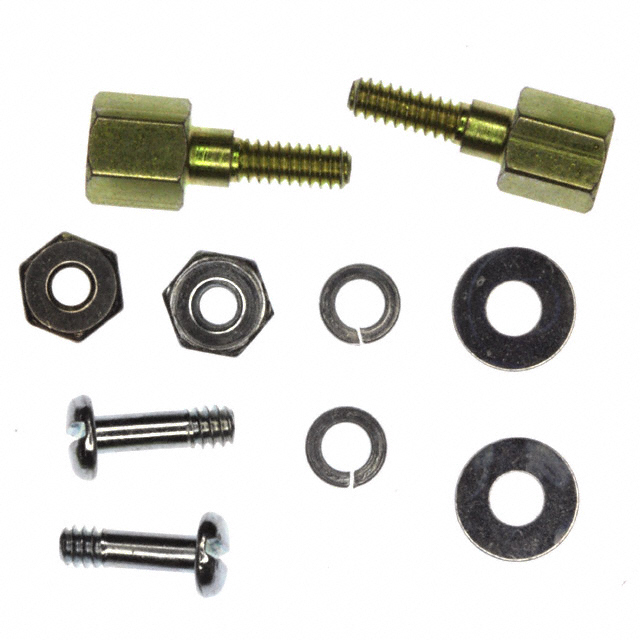 5552568-1 TE Connectivity Jackscrew Socket, Slotted 4-40 Socket, 4-40 Screw Parts Distributor 5552568-1