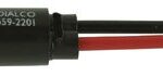 DIALIGHT 559-2201-003 Green LED Lamp 6.35MM, 2.1V Parts Distributor DIALIGHT 559-2201-003 Green LED Lamp 6.35MM