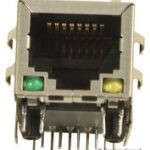 SI-61012-F Stewart Connector Magjack RJ45 Gigabit with LEDS Parts Distributor SI-61012-F Electronic Components