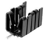 Aavid Thermalloy 576802B04000G Clip-On Aluminum Heat Sink for TO-220 RoHS Parts Distributor Aavid Thermalloy 576802B04000G Clip-On Aluminum Heat Sink for TO-220 RoHS - Image 2