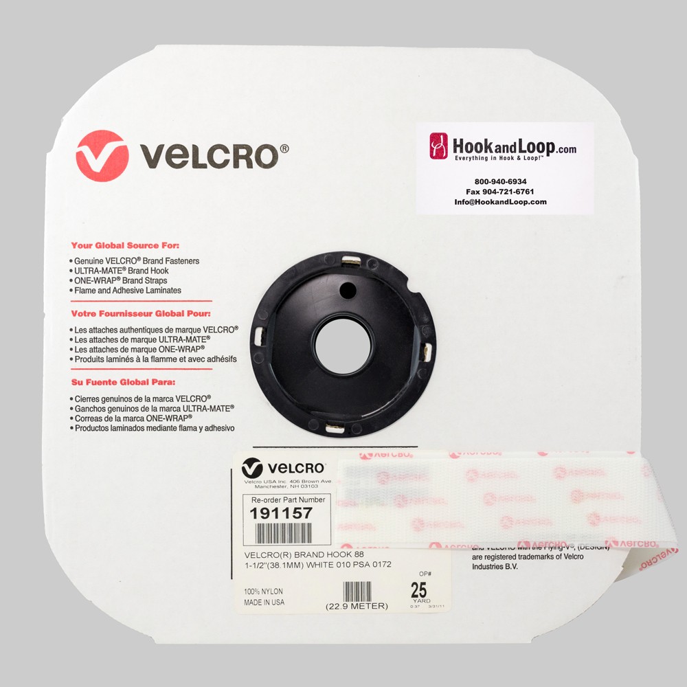 VELCRO Hook 88 Woven Nylon With Adhesive: Acrylic Parts Distributor VELCRO Hook 88 Woven Nylon With Adhesive: Acrylic - Image 2