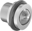 5901A171 Steel Ball-Nose Spring Plunger