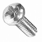 MOUNTZ M30738 Phillips Flat Head Steel Screw M2X4 Parts Distributor SCREW 10-32X5/16 PH FH 82 STL 600013-0312