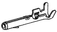 TE Connectivity / AMP 60619-1 Connector Pin Crimp 14-20AWG Parts Distributor TE Connectivity / AMP 60619-1 Connector Pin Crimp 14-20AWG - Image 2