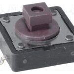 DIPTRONICS DTSM-24N-V-B SMT TACT SWITCH 12X12 Brown ,160g H:7.3mm RoHS Parts Distributor DTSM-24N-V-B Diptronics