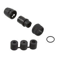 6282-4PG-3DC Conxall Circular Connector Plug, 4 Position Parts Distributor 6282-4PG-3DC Conxall Circular Connector Plug