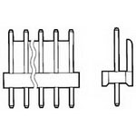 TE Connectivity / AMP 640454-2 Unshrouded Vertical Pin Header 2 Position 5A 2.54mm Pitch Parts Distributor TE Connectivity / AMP 640454-2 Unshrouded Vertical Pin Header 2 Position 5A 2.54mm Pitch