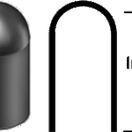 6448K84 Round Cap