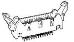 FCI 66429-238 Connector Ejector Header HDR 20 POS 2.54mm Parts Distributor FCI 66429-238 Connector Ejector Header HDR 20 POS 2.54mm