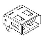 67643-1930 Molex USB Connector 4 Terminal 1 Port Parts Distributor 67643-1930 Molex USB Connector 4 Terminal 1 Port