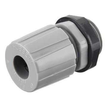 HUBBELL HJ1058GPK25 Flexible Cord Connector 1/2 in Liquid-tight Straight Male Nonmetallic Parts Distributor HJ1058GPK25 Electronic Components