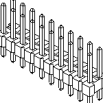 10-97-7406 Molex Connector Header 40 Position Parts Distributor 10-97-7406 Molex Connector Header 40 Position