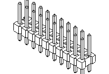 10-97-7406 Molex Connector Header 40 Position Parts Distributor 10-97-7406 Molex Connector Header 40 Position