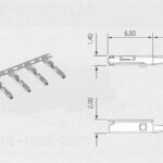 7116-4416-02 Yazaki Crimp Terminal 0.64mm Parts Distributor 7116-4416-02 Yazaki Crimp Terminal 0.64mm