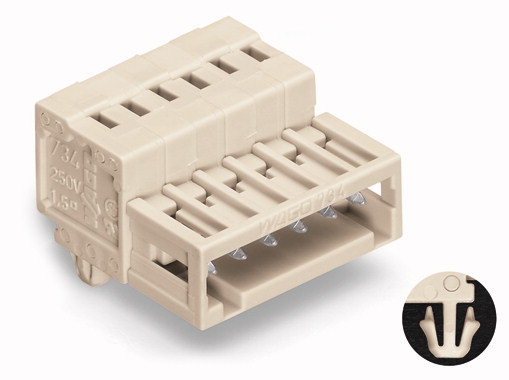 734-316/019-000 Wago Connector with snap-in mounting foot; 16-pole Parts Distributor 734-316/019-000 Wago Connector with snap-in mounting foot; 16-pole