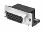TYCO 748481-5 CONNECTOR D-SUB RCP 26 POS 2.29MM SLDR RA TH 26TERM