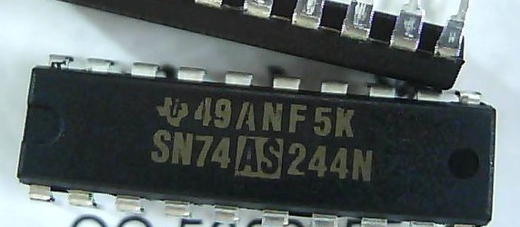 Texas Instruments SN74AS244N IC Octal Buffers And Line Drivers With 3-State Outputs DIP-20 Parts Distributor Texas Instruments SN74AS244N IC Octal Buffers And Line Drivers With 3-State Outputs DIP-20 - Image 2