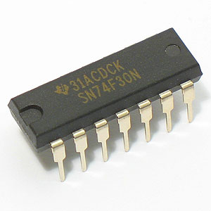 Texas Instruments SN74F30N NAND Logic Gate 8 Input, 20 mA, 4.5V to 5.5V, PDIP-14 Parts Distributor Texas Instruments SN74F30N NAND Logic Gate 8 Input