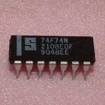 Signetics 74F74N Dual TTL D-Type Flip Flops 5.5V PDIP-14 Parts Distributor Signetics 74F74N Dual TTL D-Type Flip Flops 5.5V PDIP-14