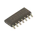 PHILLIPS 74HC125M IC, 74HC125, SOIC-14 3-STATE QUA Parts Distributor 74HC125